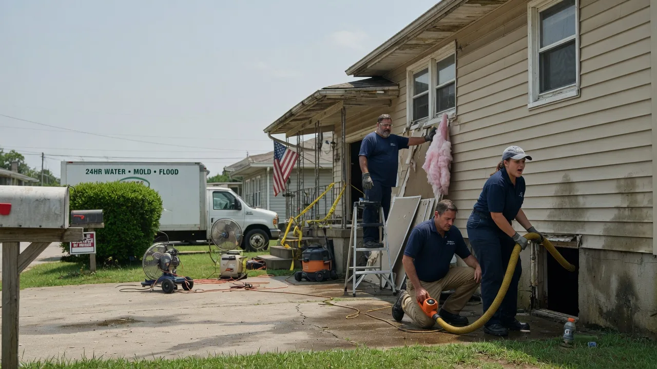 Water Damage Repair in Siloam Springs, AR near me